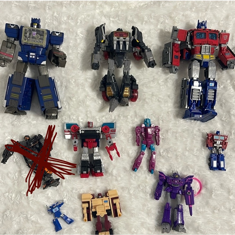 TRANSFORMERS ROBOTS LOT